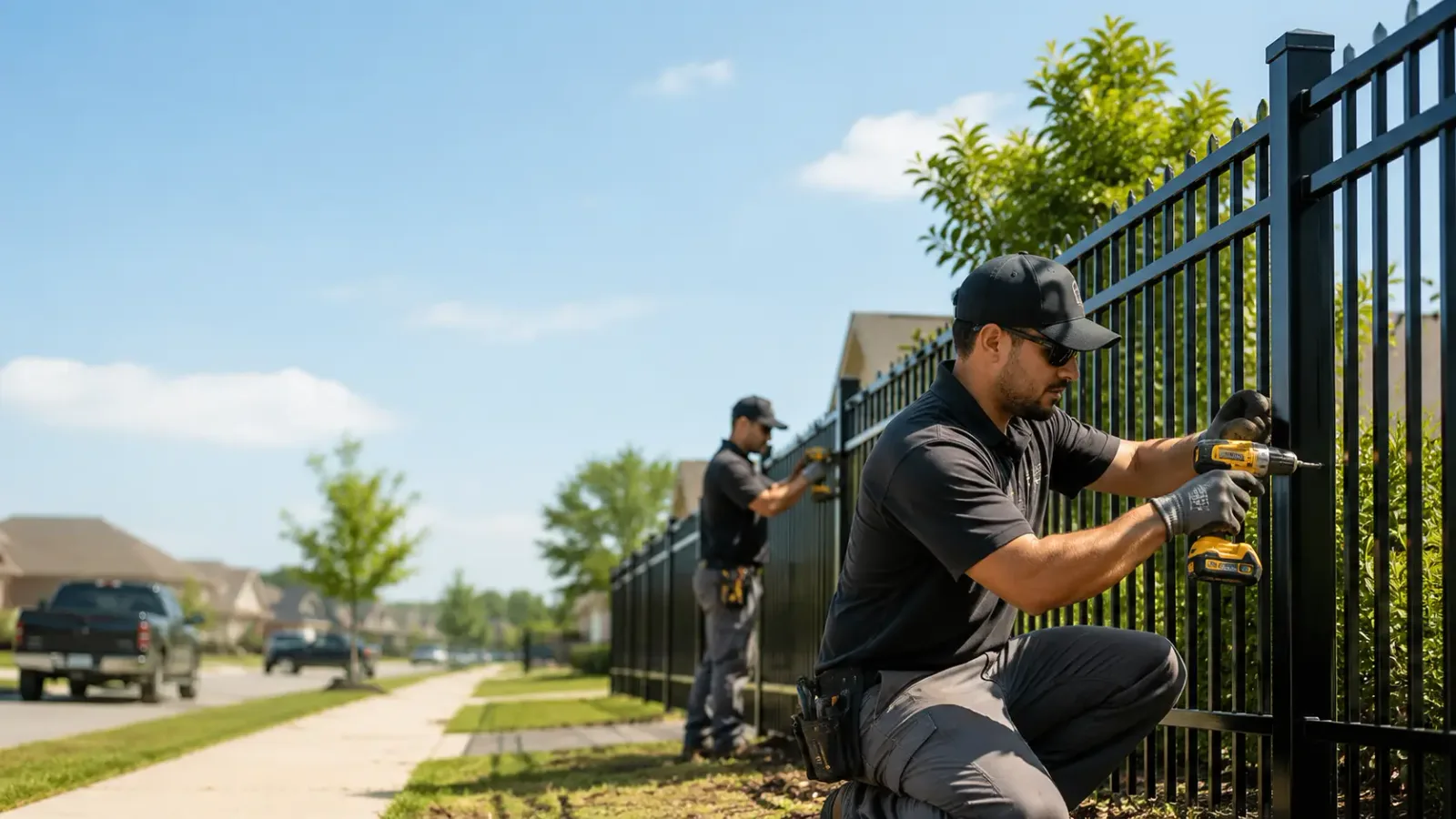 Metal Fence Installation in Roxbury Crossing, MA